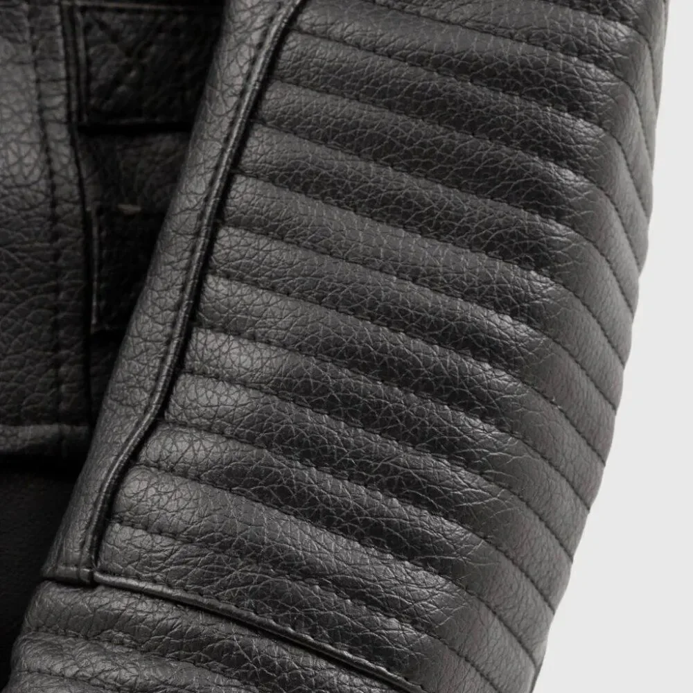 Women's Vegan Faux Leather Jacket